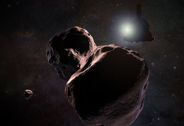 「2014 MU69」の想像図