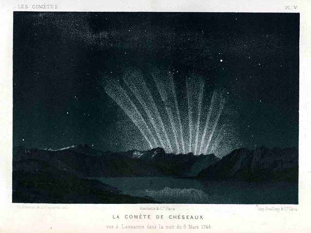 1744年に出現した大彗星