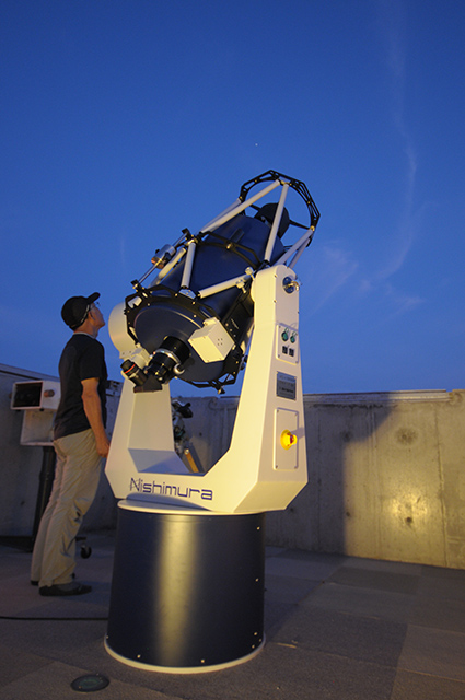 新しい望遠鏡