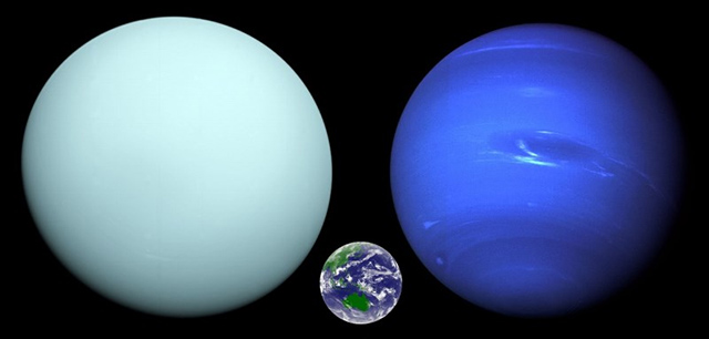 天王星と海王星