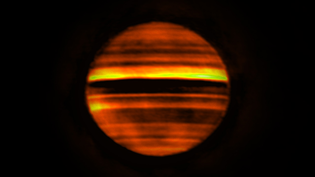 木星の電波画像