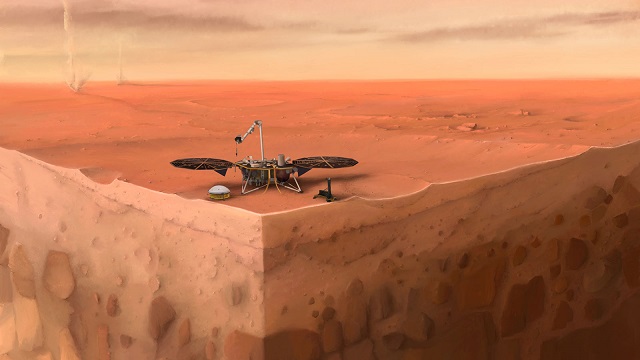 火星を探査するインサイト