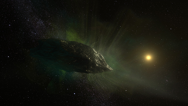 ボリソフ彗星の想像図