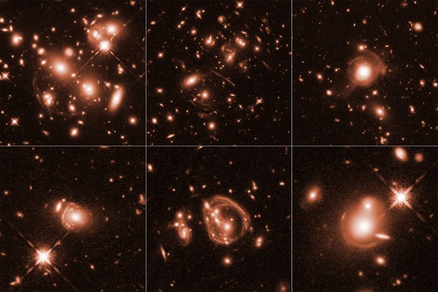 重力レンズ効果を受けた赤外線で輝く銀河