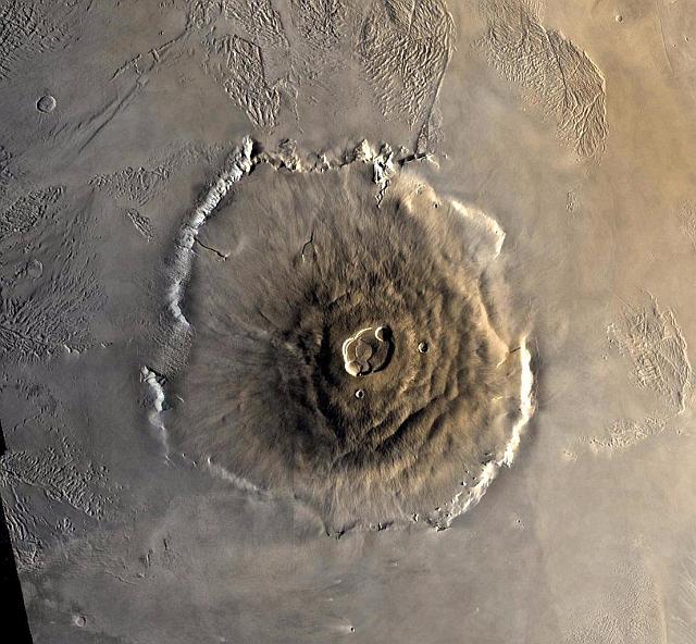 火星の「オリンポス山」