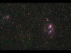 （いて座 M8（干潟星雲）,M20（三裂星雲）の写真）