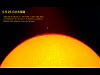 （6月26日の太陽面（Hα）の写真）
