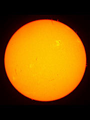 8月1日 太陽（Ha） カラー合成