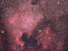 北米星雲とペリカン星雲
