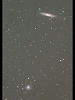 （NGC253とNGC288の写真）