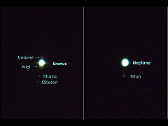 天王星と海王星の衛星