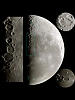 （アストロ光学150ミリ反射LN6Eによる月の写真）