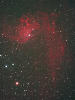 （勾玉星雲（IC405の写真）