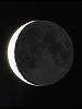 （月齢 26.4（地球照）の写真）