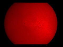 太陽 Hα 像 2/3-III