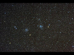 南天の二重星団（M46,47）