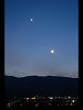 （金星、プレヤデス、月、西空に集合（1）の写真）