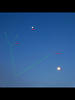 （金星、プレヤデス、月、西空に集合（2）の写真）