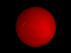 太陽Hα像（2）