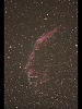 （網状星雲東側（NGC6992-5）の写真）