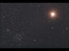 （M35と火星の接近の写真）