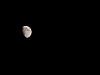 （月と火星の接近の写真）