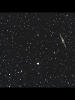 （NGC891と銀河群の写真）
