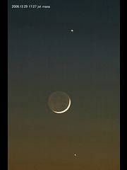 （masa氏撮影の月と水星、木星の写真 3）