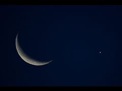 （きらぼし氏撮影の月と水星、木星の写真）