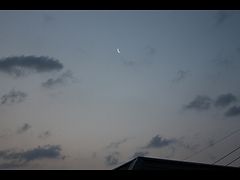 （川脇修三氏撮影の月と木星の写真）