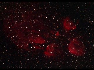 （NGC 6334の写真）