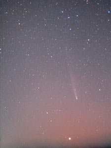 コホーテク彗星の写真