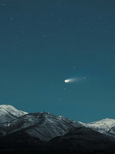 ヘール・ボップ彗星の写真