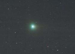 台湾で撮影された C/2001 A2 リニア彗星