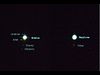 （天王星と海王星の衛星の写真）
