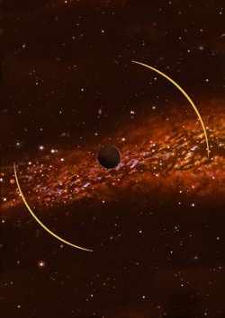 発見された木星質量の浮遊惑星のイメージ