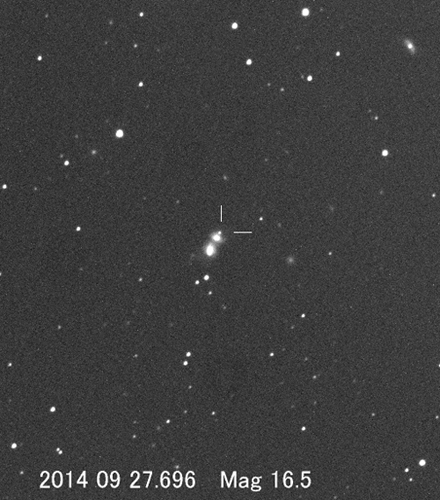 超新星2014dmの発見画像