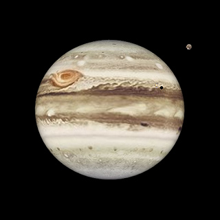 木星の見え方をシミュレーション