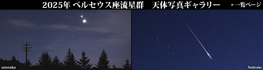 2026年ペルセウス座流星群 天体写真ギャラリー
