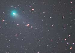沼尻氏撮影のリニア彗星