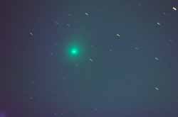 金井さん撮影のリニア彗星