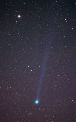 スワン彗星とM13