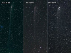 5月31日〜6月8日のパンスターズ彗星