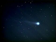 （小渡伊三男氏撮影の2月24日の池谷・張彗星の写真 1）